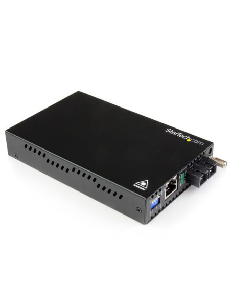 StarTech.com Convertitore media Ethernet Gigabit in fibra monomodale SC 40 km -1000 Mbps