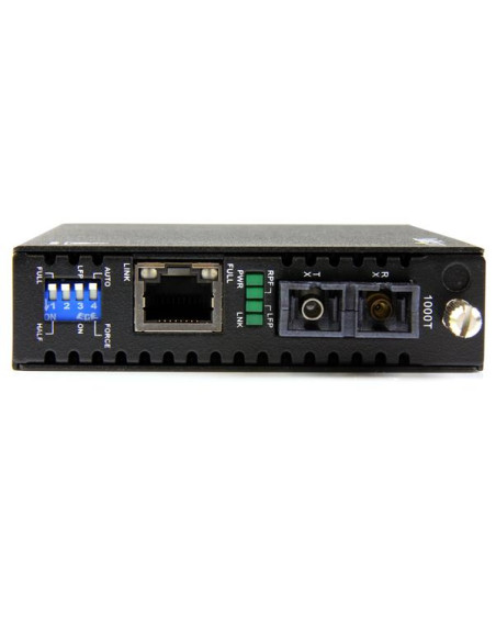 StarTech.com Convertitore media Ethernet Gigabit in fibra monomodale SC 40 km -1000 Mbps
