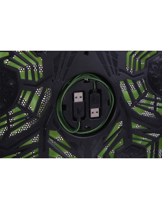 SureFire Bora base di raffreddamento per laptop 43,2 cm (17") 1200 Giri/min Nero 2