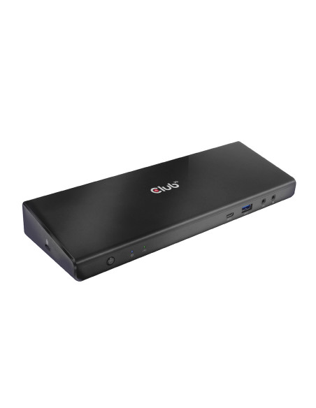 CLUB3D CSV-1562 replicatore di porte e docking station per laptop USB 3.2 Gen 1 (3.1 Gen 1) Type-C Nero