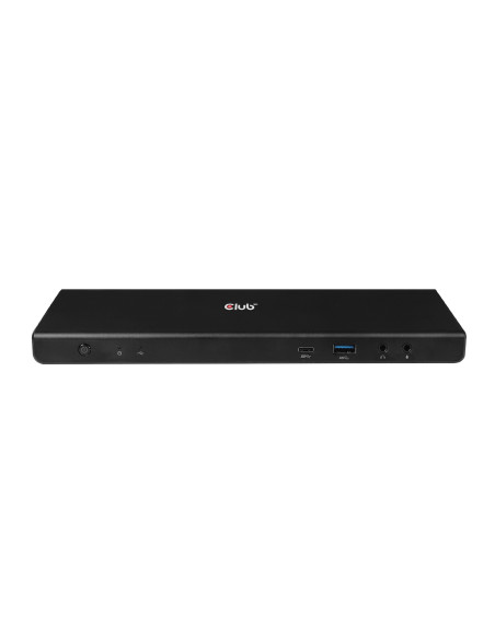 CLUB3D CSV-1562 replicatore di porte e docking station per laptop USB 3.2 Gen 1 (3.1 Gen 1) Type-C Nero