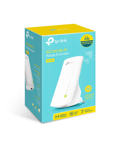 TP-Link RE200 moltiplicatore di rete Ripetitore di rete Bianco 10, 100 Mbit/s