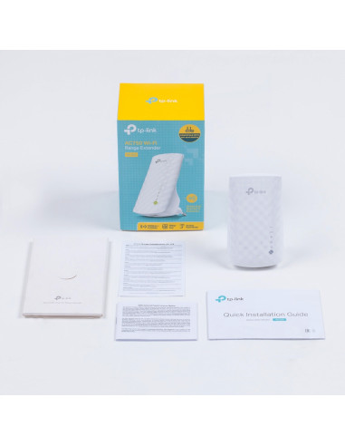 TP-Link RE200 moltiplicatore di rete Ripetitore di rete Bianco 10, 100 Mbit/s