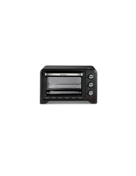 Moulinex OX4448 Optimo Forno Elettrico con Capacità di 19 L, Potenza 1380 W, Nero 71x117x81cm