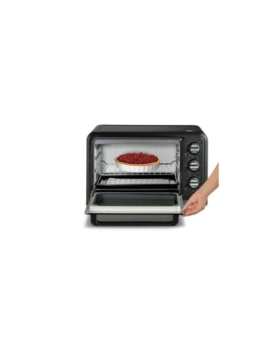 Moulinex OX4448 Optimo Forno Elettrico con Capacità di 19 L, Potenza 1380 W, Nero 71x117x81cm
