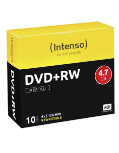 DVD+RW 4.7GB 4X SLIM CASE 10PZ.