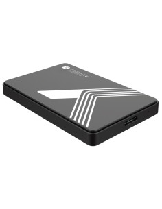 Techly Box Esterno USB3.0 per HDD/SSD SATA 2,5" Nero