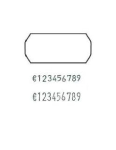 CF16ROTOLI ETICHETTE ONDA 2616 PERM