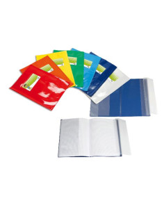 COVER MINI A5 PVC LACCATO AZZ.SCUR