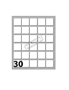 CF25 ETICHETTE 21X21 7500 ETICHETTE