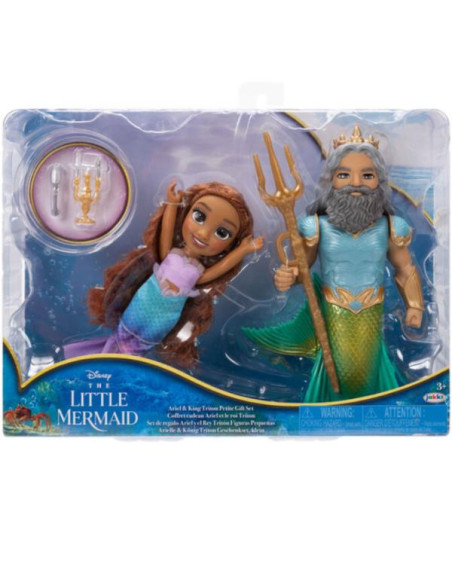 MERMAID - ARIEL+TRITONE PLST 15CM