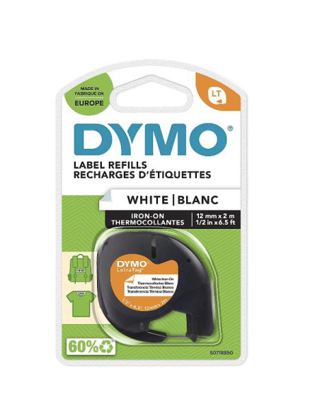 NASTRO LETRATAG 12MMX2M BIANCO