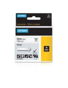 NASTRO 24MMX 5 5M VINILE NE/BI