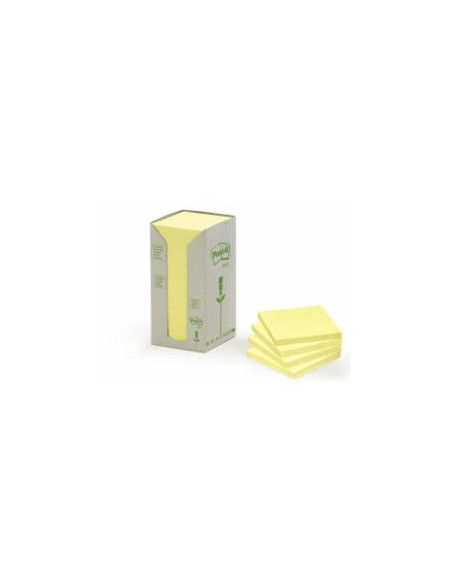 CF16POST-IT  RICICL 654-1T GIALLO