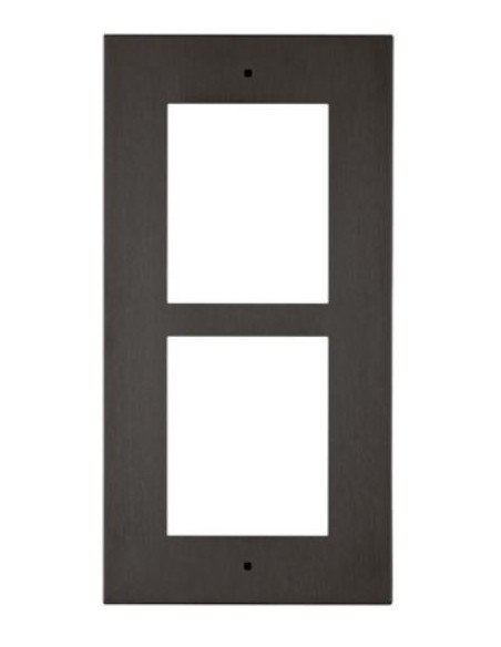 VER FRAME FOR FLUSH INS 2 MOD BLACK