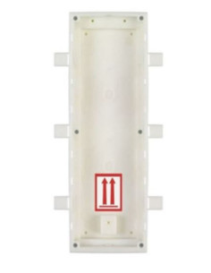 SCATOLA PER INCASSO  PER 3 MODULI