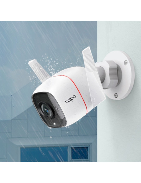 TP-Link Tapo TC65 telecamera di sorveglianza Pallottola (forma) Telecamera di sicurezza IP Esterno 2304 x 1296 Pixel Soffitto/mu