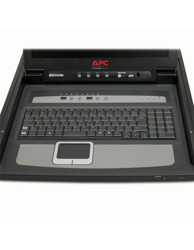 APC AP5808 console a rack 43,2 cm (17") Nero