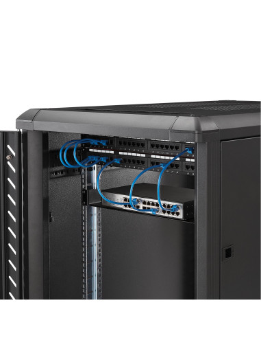 StarTech.com Ripiano universale per montaggio a rack fisso profondità 7" 1U – 15kg