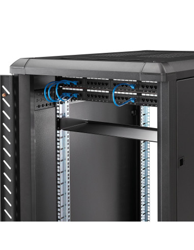 StarTech.com Ripiano universale per montaggio a rack fisso profondità 7" 1U – 15kg