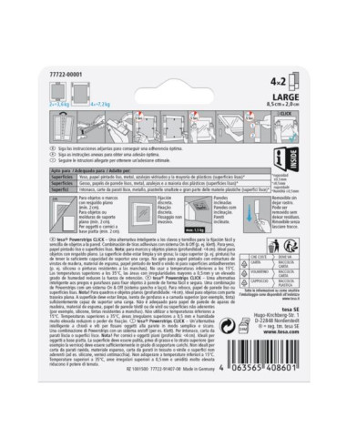 POWERSTRIPS CLICK - L - 16X2