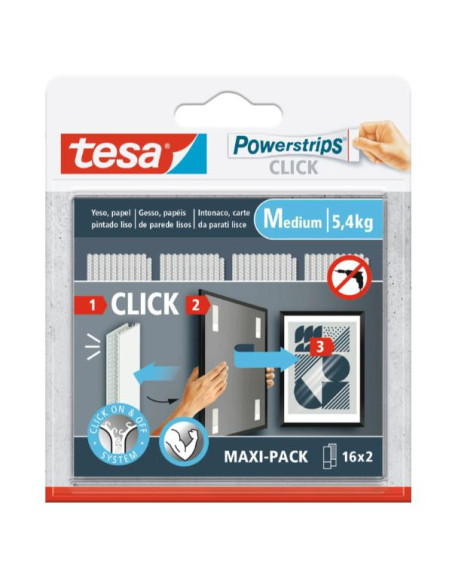 POWERSTRIPS CLICK - M - 4X2
