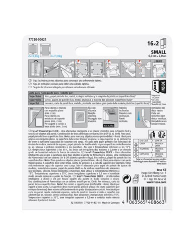 POWERSTRIPS CLICK - S - 16X2