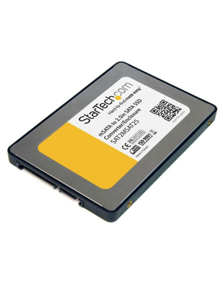StarTech.com Box esterno adattatore da SATA a Mini SATA 2,5" SSD