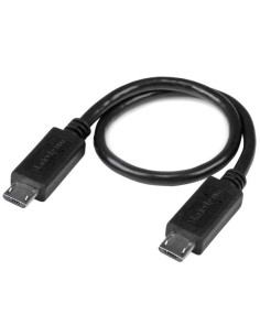 StarTech.com Cavo USB OTG - Micro USB a Micro USB - M/M - 20cm