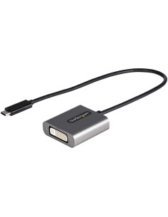 StarTech.com Adattatore USB C a DVI - Adattatore Dongle da USB-C a DVI-D 1920x1200p - USB Type C a DVI Display/Monitor - Convert