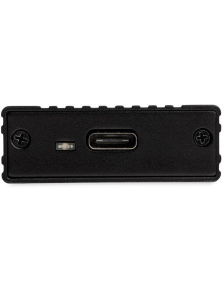 StarTech.com Encosure SSD da USB-C a M.2 NVMe 10 Gbps - Case esterna portatile e in alluminio M.2 NGFF PCIe - Lettura / scrittur