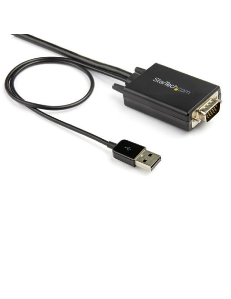 StarTech.com Cavo adattatore convertitore da VGA a HDMI da 3 m - Alimentazione USB - 1080p