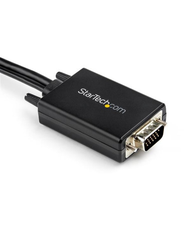 StarTech.com Cavo adattatore convertitore da VGA a HDMI da 3 m - Alimentazione USB - 1080p