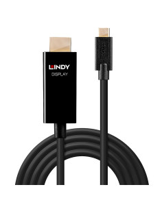 Lindy 43292 cavo e adattatore video 2 m USB tipo-C HDMI tipo A (Standard) Nero 2