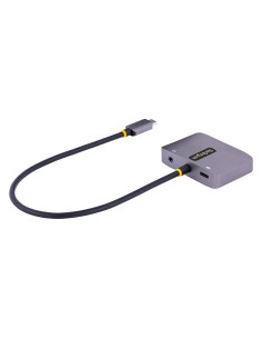 StarTech.com Adattatore USB-C a VGA/HDMI, Adattatore Multiporta USB Type-C a VGA/HDMI 4K 60Hz HDR con Uscita Audio da 3,5 mm Com 2