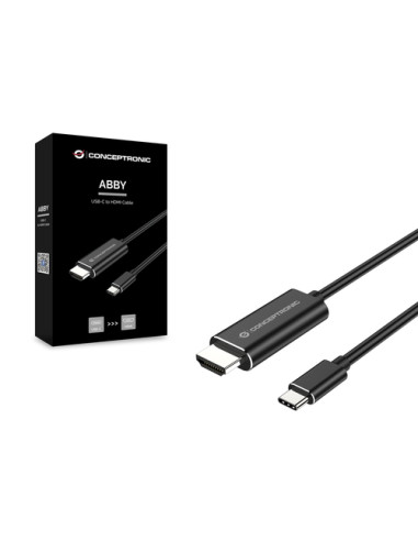 Conceptronic ABBY04B cavo e adattatore video 2 m USB tipo-C HDMI