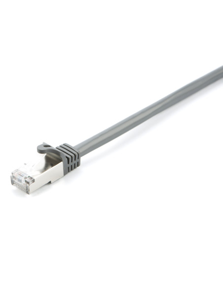 V7 Cavo Cat6 schermato (STP) grigio da RJ45 maschio a RJ45 maschio 5m 16.4ft