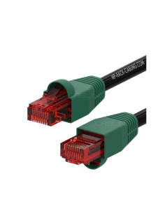 PATCH U/UTP CAT.6 PE OUTD NERO 2M