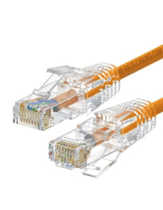 PATCH U/UTP CAT.6A LSHF ARANCIO 5M