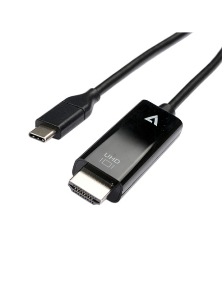 V7 V7UCHDMI-2M cavo e adattatore video USB tipo-C HDMI Nero