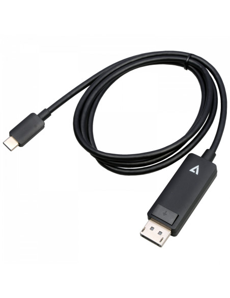 V7 V7USBCDP14-1M cavo e adattatore video DisplayPort USB tipo-C Nero