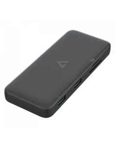 V7 UCMINIDOCKDUAL-PT replicatore di porte e docking station per laptop USB 3.2 Gen 1 (3.1 Gen 1) Type-C Nero