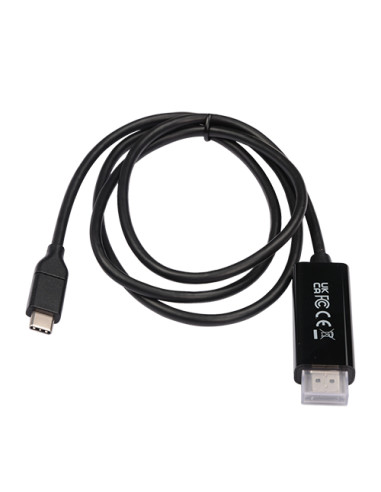 V7 V7UCHDMI-1M cavo e adattatore video USB Type-C 3.2 Gen 1 HDMI Nero