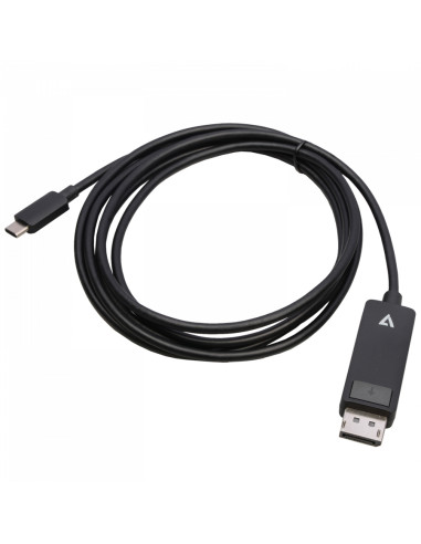 V7 V7USBCDP14-2M cavo e adattatore video DisplayPort USB tipo-C Nero