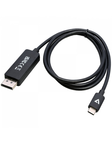 V7 V7USBCDP14-1M cavo e adattatore video DisplayPort USB tipo-C Nero