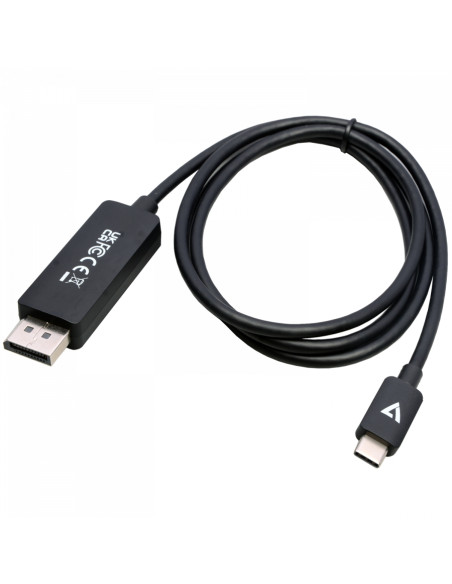 V7 V7USBCDP14-1M cavo e adattatore video DisplayPort USB tipo-C Nero