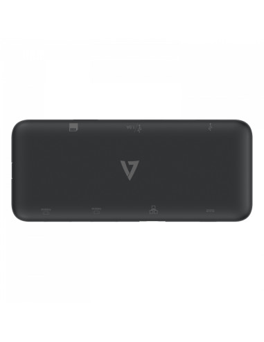 V7 UCMINIDOCKDUAL-PT replicatore di porte e docking station per laptop USB 3.2 Gen 1 (3.1 Gen 1) Type-C Nero