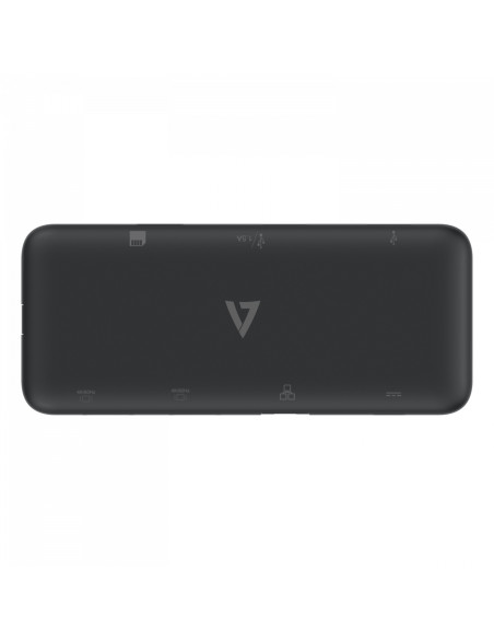 V7 UCMINIDOCKDUAL-PT replicatore di porte e docking station per laptop USB 3.2 Gen 1 (3.1 Gen 1) Type-C Nero