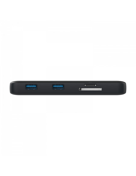 V7 UCMINIDOCKDUAL-PT replicatore di porte e docking station per laptop USB 3.2 Gen 1 (3.1 Gen 1) Type-C Nero