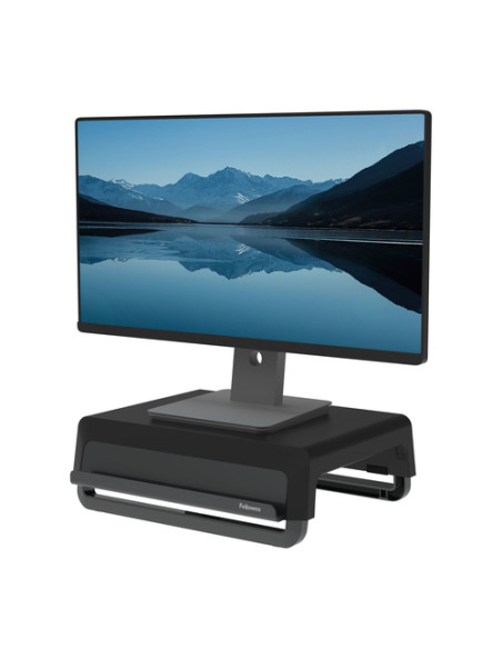 Fellowes 100016560 Supporti a parete per TV Scrivania Nero, Grigio